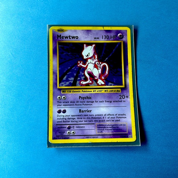 mewtwo pokemon card 2016 Mewtwo EX 52/100 Korean Full Art Pokémon Card CP6 RR – Japan Youkoso main image 0